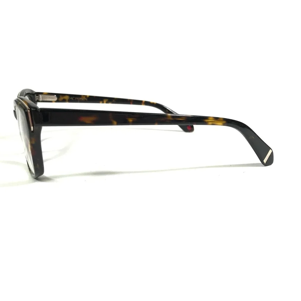 Zac Posen Eyeglasses Frames Ludmilla TO Brown Tortoise Gold Cat Eye 53-15-140